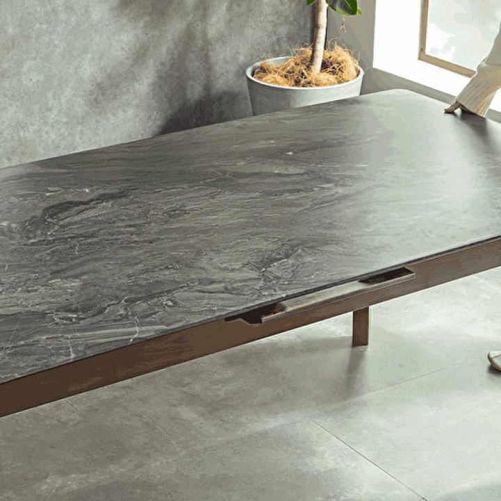 楽天市場】135-165伸長式テーブル エクステンション ダイニング