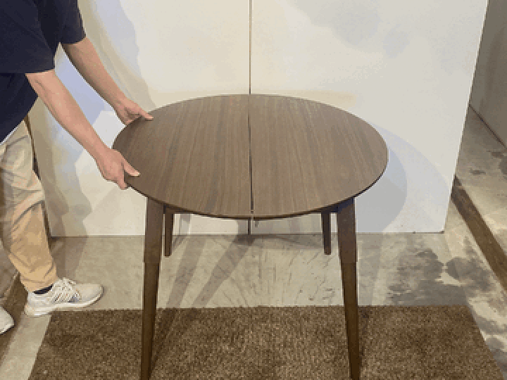 楽天市場】【30日は15％off】ダイニングテーブル 丸 丸テーブル120 90