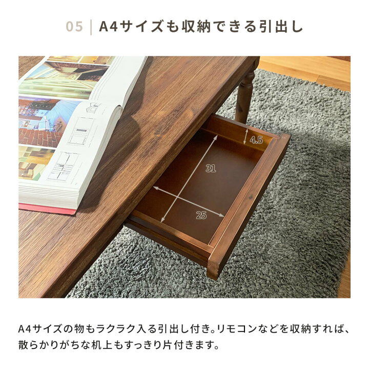 楽天市場】【6日20時より10％offｹﾞﾘﾗｾｰﾙ】テーブル 机 おしゃれ 木製 