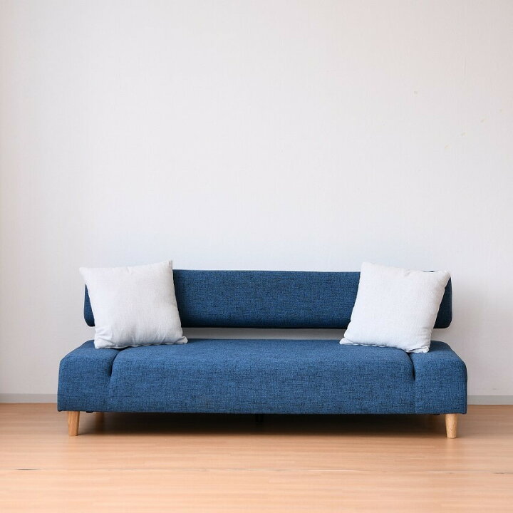 楽天市場】【ﾏﾗｿﾝ15％OFF】ソファベッド ファブリック 脚付き 