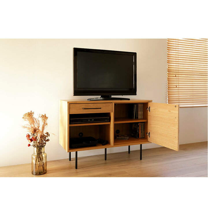 楽天市場】【20日限定15％OFF】サイドボード 北欧 幅100 キャビネット 