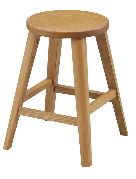 国産家具】Alto スツール ウォールナット 44cm 板座 無垢材 木製