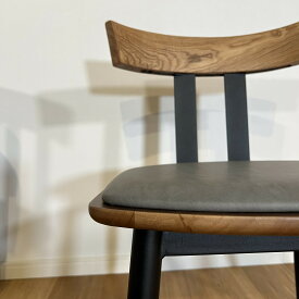 【6日4時間限定10％off】ダイニングチェア 椅子 インテリア 無垢 ブラウン ナチュラル インダストリアル ブルックリンスタイル 北欧風 北欧インテリア デザイナーズ かっこいい モダンナチュラル アイアン脚 木のある暮らし 家具 木の家具 0612