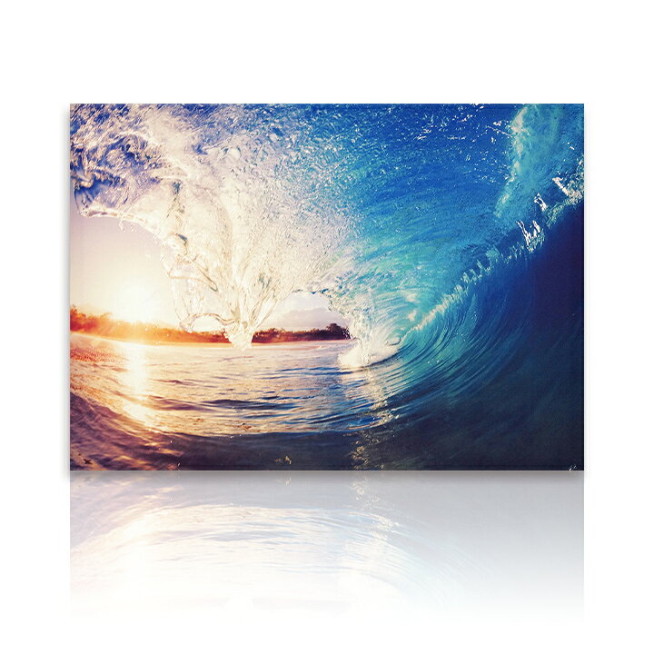 楽天市場 送料無料 フォトパネル Sunrise Wave 海 波 サンライズ 看板 風景 キャンバス 玄関 パネル アートパネル フォトポスター おしゃれ デザイン インテリア 西海岸風 フォト 写真 リビング 壁掛け 寝室 ギフト 新築祝い 新生活 送料無料 Ssx 家具団地