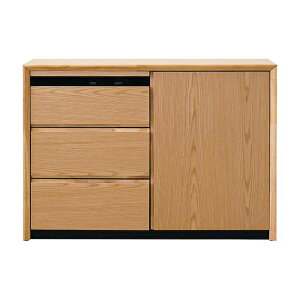 サイドボード キャビネット 幅100 リビング収納 高さ70 コンパクト テレビ台 スライド棚 多機能 テーブル 天然木 引き出し 扉収納 可動棚 完成品 おしゃれ シンプル 北欧 モダン 和モダン ナチ