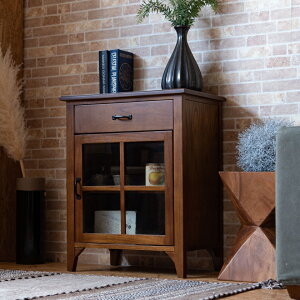 ティンバー ミニキャビネット キャビネット ミニキャビネット ミンディ材 天然木 アンティーク スリム 省スペース 小さめ 黒アイアン ブラウン 収納 引き出し付き おしゃれ 模様替え 天然