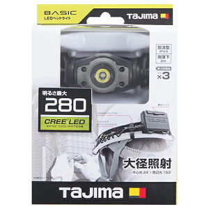 LED�w�b�h���C�g �O���[ �^�W�} LE-F281D-GR ��a�Ǝ˂̃n�C�p���[LED�w�b�h���C�g�ł��B�����ƗpLED�w�b�h���C�g�B BFJ1032607