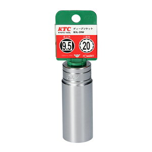 �f�B�[�v�\�P�b�g (9.5) KTC B3L-20W-H �˂��o���{���g�E�i�b�g�ɍœK�ȃf�B�[�v�^�C�v�ł��B�Z�p�{���g�E�i�b�g����ߊɂ߂���ׂ̃\�P�b�g�����`�B BFJ1042048