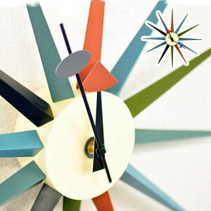 ジョージネルソンデザイン サンバーストクロックCL-08 ネルソン クロック リプロダクト商品 デザイン時計 壁掛け時計 壁時計 ウォールクロック 北欧 復刻 デザイナーズ リプロダクト ジェネ