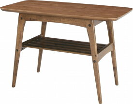 テーブル 北欧 木製 長方形 幅75 高さ48 シンプル コンパクト リビングテーブル ローテーブル コーヒーテーブル センターテーブル ウォールナット 突板 ラバーウッド 収納付き 送料無料