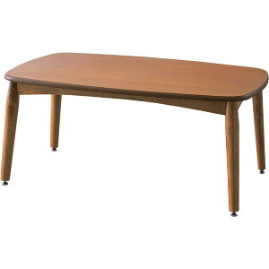 2WAYコタツテーブル ハイタイプ ロータイプ オールシーズン 天然木化粧繊維板(チェリー) 天然木(ラバーウッド) ウレタン塗装 石英管ヒーター300W(MS-303H) 中間スイッチ 組立品