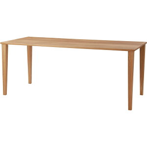 ダイニングテーブル テーブル ダイニング 幕板無し 無垢材 天然木 日本製 国産 made-in-japan オーク 木製 シンプル 横幅180cm ナチュラル おしゃれ 法人様宛(個人様でも屋