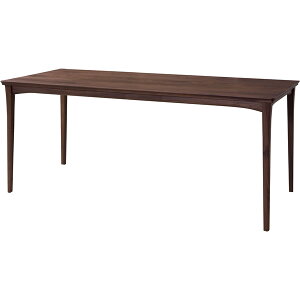 ダイニングテーブル テーブル ダイニング 無垢材 天然木 日本製 国産 made-in-japan ウォールナット 木製 シンプル 横幅180cm ブラウン おしゃれ 法人様宛(個人様でも屋号/店