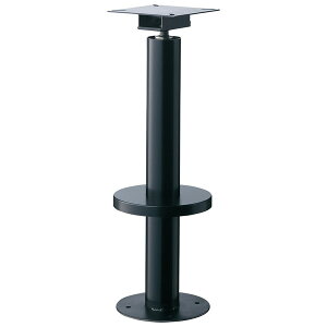 業務用 BARSTOOL COUNTERシリーズ バーチェア用脚 カウンターチェア用脚 〜700mmご指定可 700mm〜別途お見積り SB-62 オートリターン 足掛けリング/オプション 76.3mmφ 黒塗装 アンカー