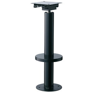 業務用 BARSTOOL COUNTERシリーズ バーチェア用脚 カウンターチェア用脚 〜700mmご指定可 700mm〜別途お見積り SB-72 スライド式オートリターン 足掛けリング/オプション 76.3mmφ 黒塗装