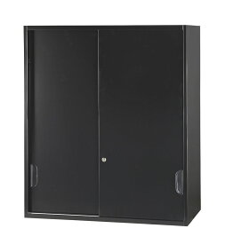 引戸書庫 上置き 引き違い書庫 スチール書庫 収納庫 配送条件選択あり 国産 壁面書庫 キャビネット オフィス収納 完成品 オフィス家具市場オリジナル製:HCBシリーズ W900xD450xH1050 HCB-SHSU-B-K 新品 オフィス家具