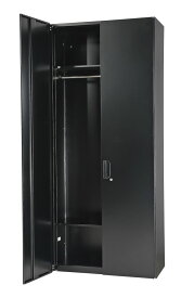 受注生産品 ワードローブ H2100mm スチールロッカー 役員用ロッカー 配送条件選択あり 高さのある商品です搬入経路や設置場所をご確認下さい 完成品 日本製 オフィス家具市場オリジナル製:HCBシリーズ W900xD450xH2100 HCB-SRW2100-B-K 新品 オフィス家具