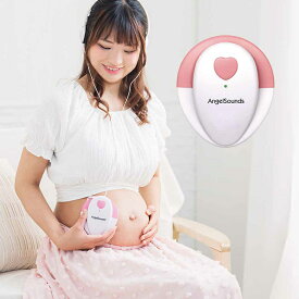 ◇最大P18倍！10日限定◇胎児超音波心音計 エンジェルサウンズ ピンク JPD-100S-pinkAngelSounds 心音計 胎児超音波心音計 心音 超音波 聴診器 胎児 赤ちゃん 妊娠 妊婦 乾電池式 録音 ギフト お祝い 医療機器認証 株式会社ちゃいなび