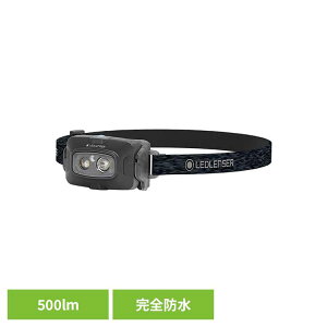 HF4R core���S�h��500���[�����w�b�h���C�g 502790���b�h�����U�[ �w�b�h���C�g 500���[���� LEDLENSER �u���b�N �h�� IP68 �[�d ���`�E���C�I�� Li-ion ���b�h�����U�[