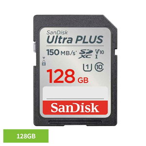 ���ő�2��~OFF�N�[�|���I16��20���`�� SanDisk Ultra PLUS SDXC UHS-I�J�[�h 128GB SDSDUWC-128G-JN3IN�������� SD�J�[�h 128GB sandisk �T���f�B�X�N �R���p�N�g ��e�� �f�[�^�ۑ� ���ϋv ���掿 �T���f�B�X�N �y