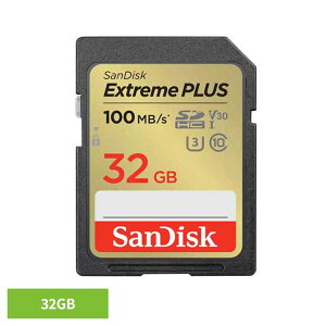 őP15{I9聞 SanDisk Extreme PLUS SDHC UHS-IJ[h 32GB SDSDXWT-032G-JNJIPSDJ[h 32GB sandisk TfBXN RpNg e f[^ۑ ϋv 掿 TfBXN