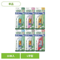 GUM 歯間ブラシL字型 10本 25839GUM 歯間ブラシ L字型 歯間 オーラルケア サンスター Lサイズ Mサイズ S…