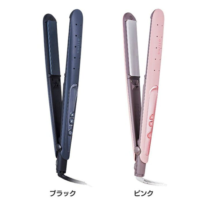 楽天市場 マイナスイオンヘアーアイロン Ts550aマイナスイオン アイロン カールアイロン Ts550a 安い アレンジ アルミニウム おしゃれ スチーム テスコム ブラック ピンク D 家具インテリア館