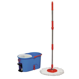 回転モップ アイリスオーヤマ 業務用 本体 替え モップ 水拭き 水切り 水切りバケツ 床掃除 モップクリーナー モップ絞り 洗浄 脱水 バケツ フロアモップ マイクロファイバー フローリング