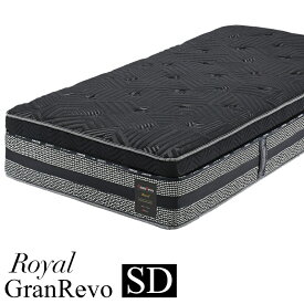 グランツ グラン レボ ロイヤル GRR-SD セミダブルサイズ マットレス 寝具 ポケットコイル 防ダニ加工 抗菌・防臭加工 日本製 ブラック玄関先までのお届けです。