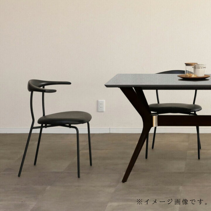 楽天市場】ダイニングチェア ブラック チェア チェアー ステンレス 