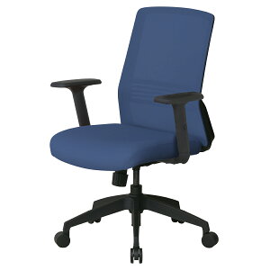 【法人宛限定】メッシュチェアK02 W495 D580 H915-995 肘無し 肘付き メッシュ素材 パソコンチェア PCチェア 昇降 回転 ランバーサポート キャスター付き オレンジ/ブルー/グレー/ブラック KEO-CK02