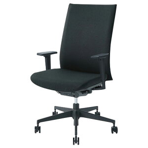 【法人宛限定】【組立・設置、無料サービス対象商品】レオ オフィスチェア1850F ミドルバック 肘付き W610 D575 H945 オフィスチェア 事務椅子 高機能ワークチェア 多機能チェア キャスター付き