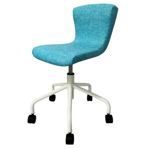 【法人宛限定】RCチェア CHICA W390 D350 H707-777 学習椅子 学童チェア 子供用チェア 勉強用 回転チェア キャスター付き ミーティングチェア 会議用チェア 研修チェア ライトブルー/オレンジ/ネイ