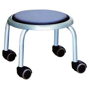 【法人宛限定】ローキャスター Bon 4脚セット W320 D320 H255 スツール 丸イス 丸椅子 ラウンドチェア 丸型椅子 丸型イス 事務椅子 作業用チェア 作業椅子 オフィスチェア キャスター付き 腰痛負