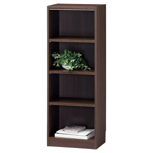 【法人宛限定】フリーラック 木製 1列 4段 TNLシリーズ W440 D290 H1200 キャビネット ウッドシェルフ オフィス収納 書庫 書棚 ラック 木製収納棚 本棚 本収納 ブックラック ブックシェルフ ナチュ