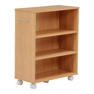 【ポイント9倍!今晩20時開始!】コミックラック シンプル マガジンラック RCC-1021-L マルチラック スリム 奥行21cm 省スペース キャスター付き 棚板 高さ調節可能 文庫 コミック 収納 隙間収納