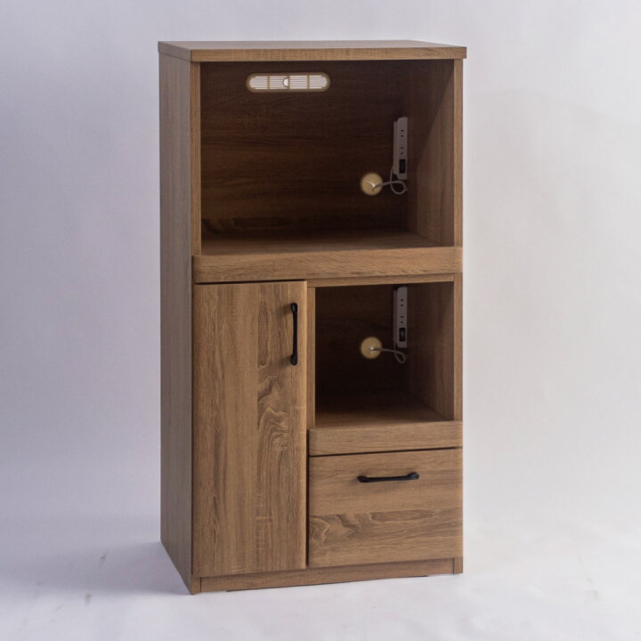 楽天市場】【完成品】レンジ台 幅60cm COPAN(コパン) コンセント付き 
