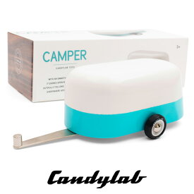 【7%OFFクーポン配布中!】ニューヨーク・ブルックリン発 Candylab(キャンディラボ) Blue Camper M0701 トイカー 子供 木製 アメ車 自動車 アメリカ おうち遊び 室内遊び ジオラマ 海外 輸入 乗用車 ミニカー 玩具 男の子 木のおもちゃ おしゃれ