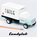 【ポイント5倍/22日12:00-25:59】ニューヨーク・ブルックリン発 Candylab(キャンディラボ) Milk Truck トイカー 子供 …
