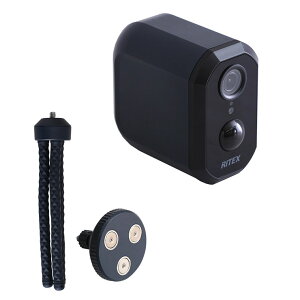 スマホ連動 充電式 どこでもセンサーカメラ 防犯カメラ 監視カメラ 見守りカメラ ペットカメラ 自動撮影 動画 静止画 遠隔確認 ワイヤレス Wi-Fi 赤外線 夜間 屋内 屋外 小型 電池不要 USB 配線