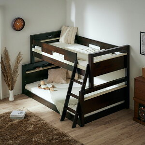 【ポイント7倍!30日限定】下段セミダブルサイズ 二段ベッド 2段ベッド Creil Better(クレイユ ベター) 3色対応 耐震 子供用ベッド 親子ベッド 大人用 ベッド シングルベッド セミダブルベッド