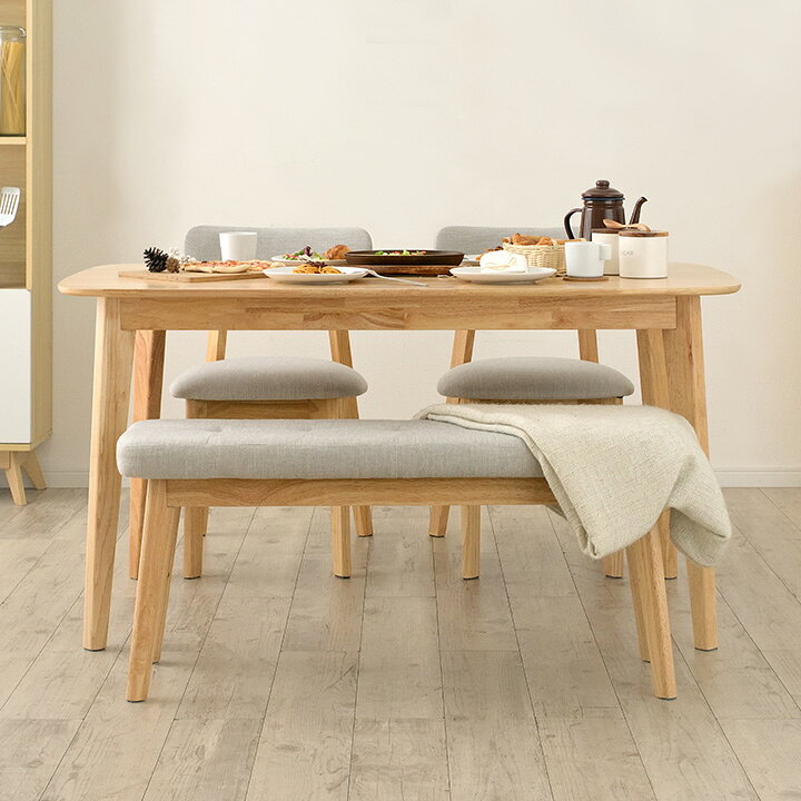 楽天市場】ダイニング4点セット 幅135cm Cocotte3(ココット3) 4色対応 