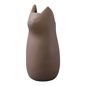 【ポイント7倍!30日限定】ネコ型傘立て CLY-12 3色対応 アンブレラスタンド 玄関収納 傘たて かさ立て 陶器 花瓶 屋外 スリム シンプル ガーデン わくわくランド