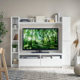 【ポイント5倍】【50v型まで対応】テレビ台 テレビボード ハイタイプ 幅165cm Viena(ヴィエナ) 4色対応 TVボード TV台 おしゃれ テレビラック AVラック AV収納 大型テレビ 収納 収納付き ディスプレイ 木製 収納棚 収納家具