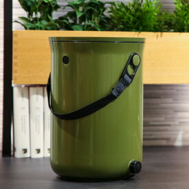 コンポスト ボカシオルガンコ2 バイオ式 家庭用 ヨーロッパ製 生ゴミ処理機 ゴミ箱 電気不要 SDGS 堆肥 エコ コンポスト容器 おしゃれ ベランダ ポスト コンポスター 筒型 生ゴミ 生ごみ 肥料 脱臭 防カビ 堆肥化容器 グリーン ベージュ ホワイト 緑 白 わくわくランド