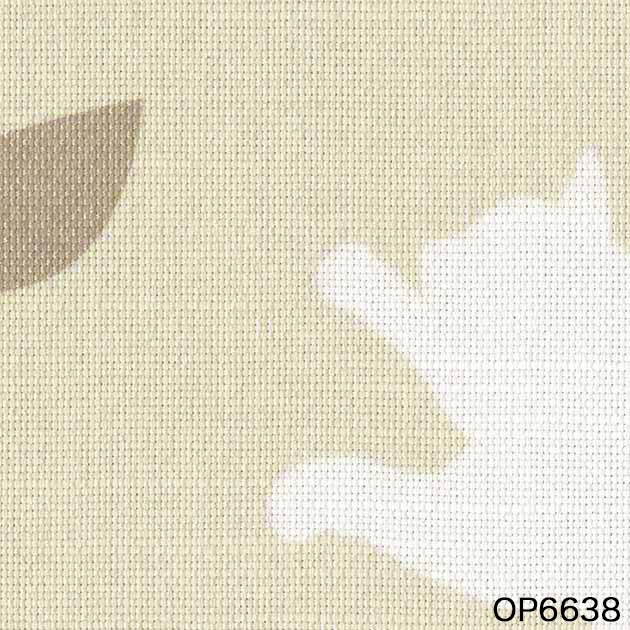 【オーダードレープカーテン OP6638-OP6639 幅201~300×丈80~100cm 2つ山ヒダ(1.5倍ヒダ)】ドレープ・厚地カーテン・ウォッシャブル・キャット・猫 1