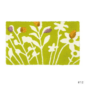 【フック織 玄関マット 45×75 クッカマット】防ダニ加工・滑り止め付