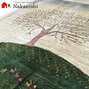 �y�M���b�x���O ��1.5�� Home town of the heart.�zGABBEH�E�M���b�y(�M����)�E�C�������E���փ}�b�g�E�J�[�y�b�g�E���O�E�O�~(���イ����)�E��151×199cm�E�x�[�W���E�O���[���E�A�C�{���[