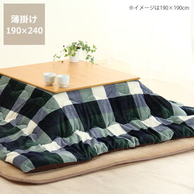 こたつ布団　薄掛け単品190cm×240cm「長方形105～120cm」用※代引き不可こたつ布団 おしゃれ こたつ掛け布団 こたつぶとん コタツ布団 掛布団 省エネ 保温性 和モダン 和風 和家具 長方形