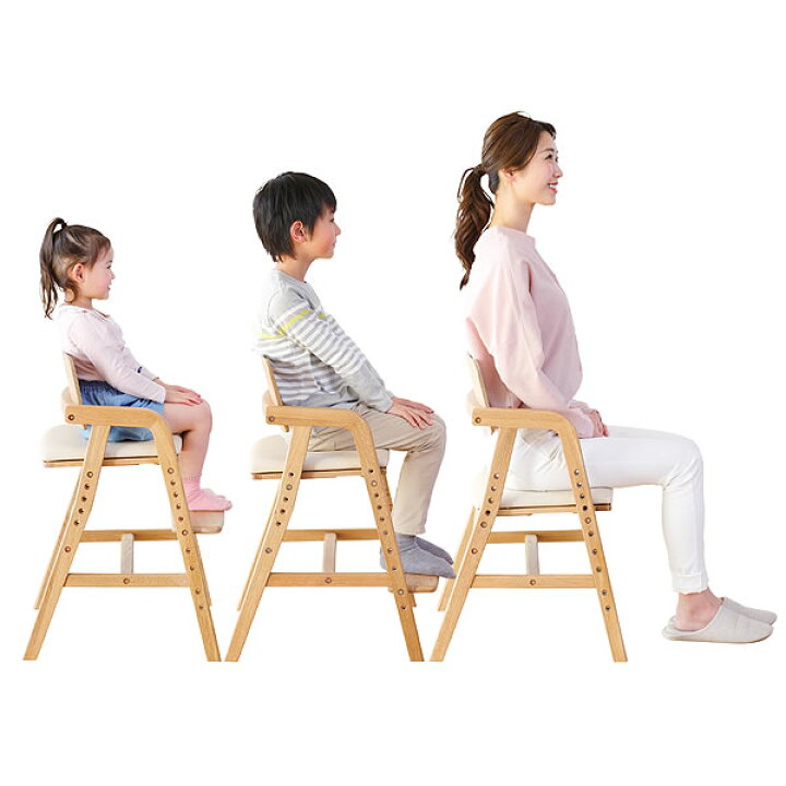 楽天市場】3才頃から使える子どものための学習チェア・ダイニング 